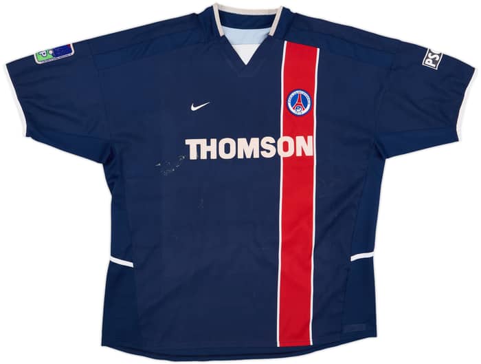 2002-03 Paris Saint-Germain Home Shirt Ronaldinho #10 - 5/10 - (XXL)