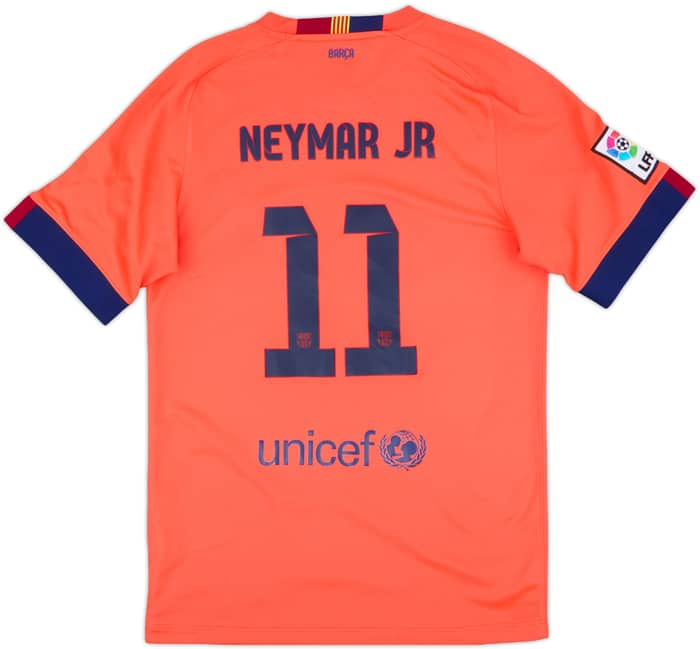 2014-15 Barcelona Away Shirt Neymar Jr #11 - 9/10 - (S)