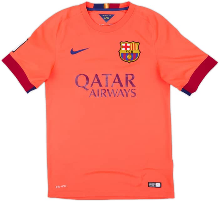 2014-15 Barcelona Away Shirt Neymar Jr #11 - 9/10 - (S)