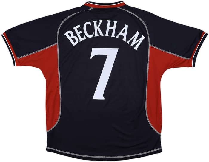 2000-01 Manchester United Third Shirt Beckham #7 - 8/10 - (L)