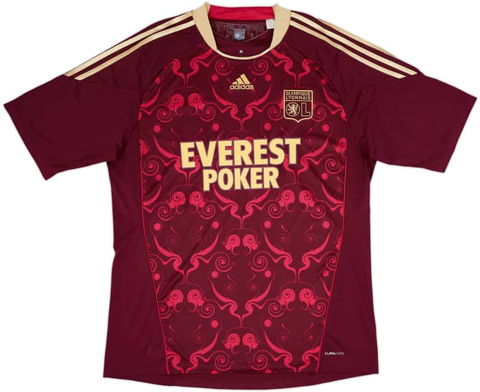 2010-11 Lyon Away Shirt Lisandro #9 - 6/10 - (XL)