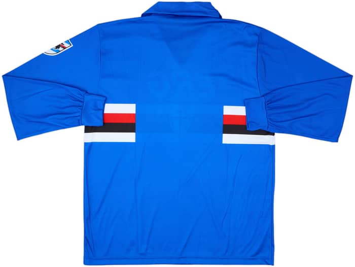 1990-92 Sampdoria Home L/S Shirt - 8/10 - (XL)