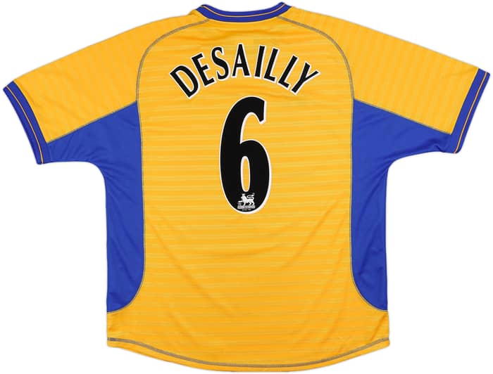 2000-01 Chelsea Away Shirt Desailly #6 - 10/10 - (XL)