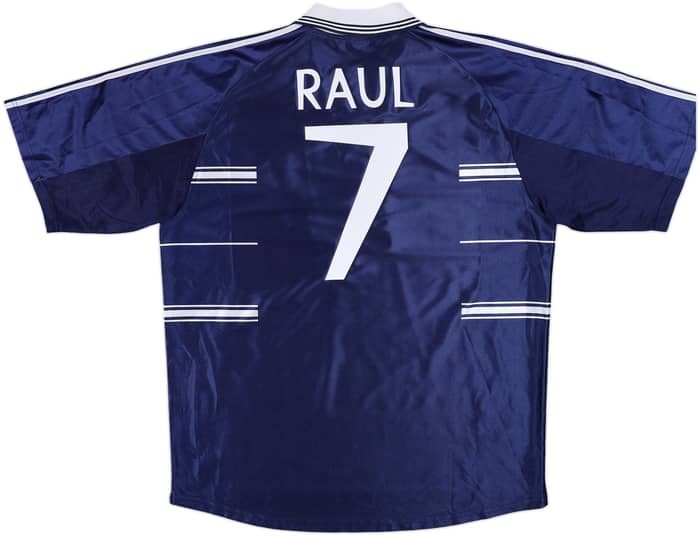 1998-99 Real Madrid Away Shirt Raul #7 - 8/10 - (XXL)