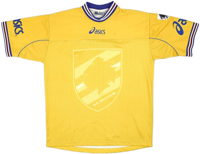 2001-02 Sampdoria Asics Training Shirt - 6/10 - (M)