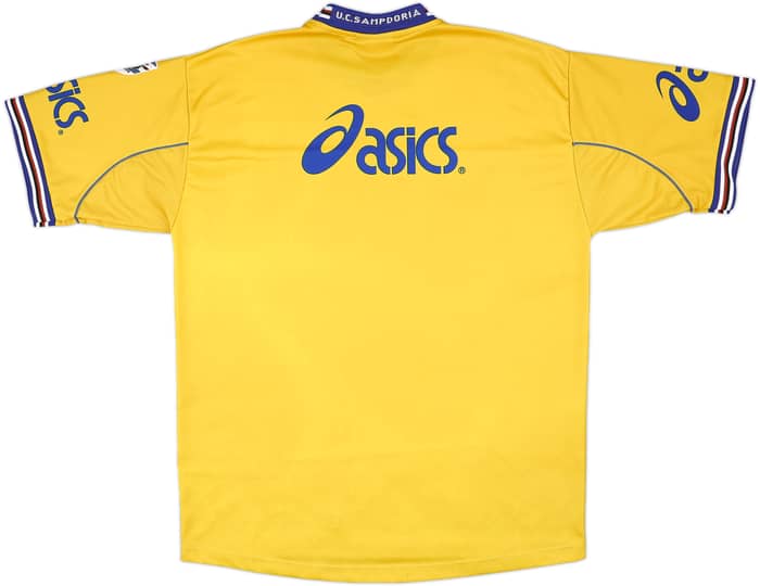 2001-02 Sampdoria Asics Training Shirt - 6/10 - (M)