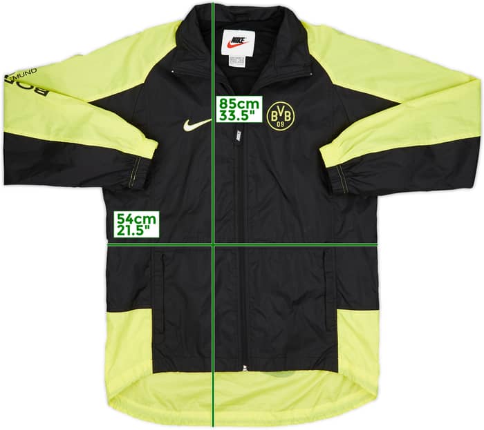 1997-98 Borussia Dortmund Nike Rain Jacket - 8/10 - (M)