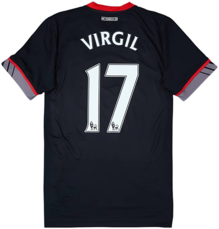 2016-17 Southampton Away Shirt Virgil #17 - 9/10 - (S)