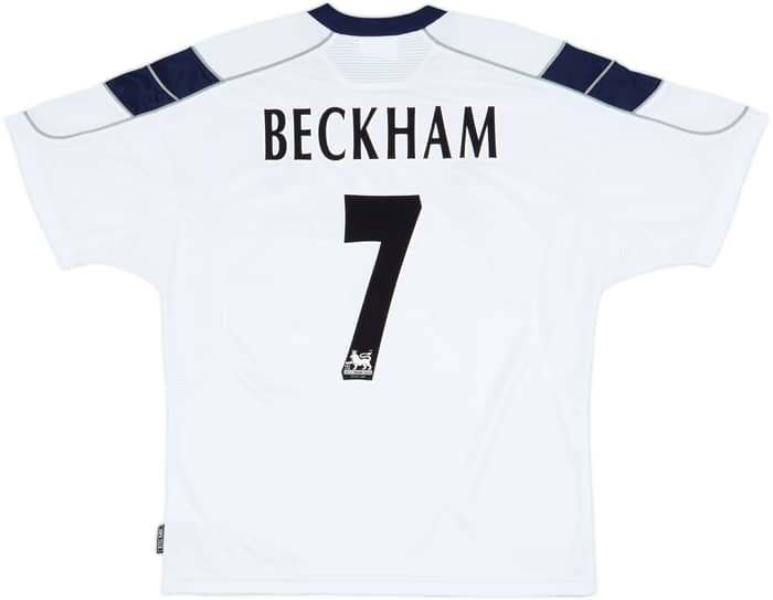 1999-00 Manchester United Third Shirt Beckham #7 - 9/10 - (L)