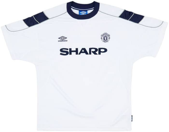 1999-00 Manchester United Third Shirt Beckham #7 - 9/10 - (L)