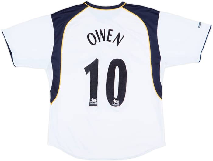 2001-03 Liverpool Away Shirt Owen #10 - 7/10 - (M)