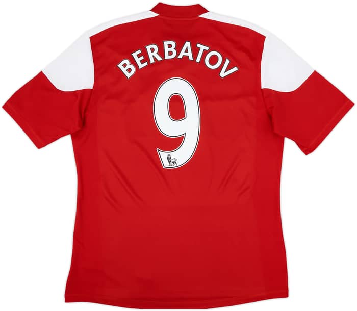 2013-15 Fulham Away Shirt Berbatov #9 - 6/10 - (L)