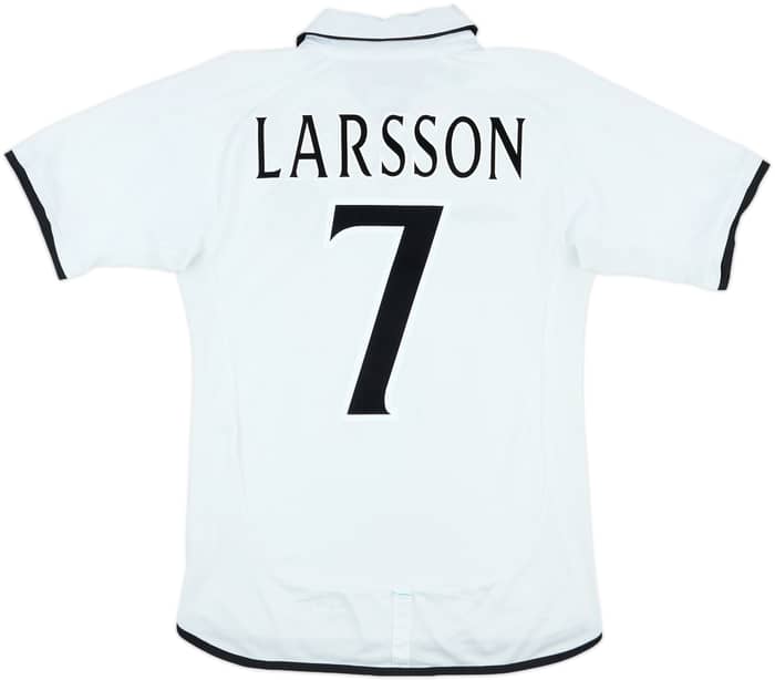 2001-02 Celtic Away Shirt Larsson #7 - 5/10 - (S)
