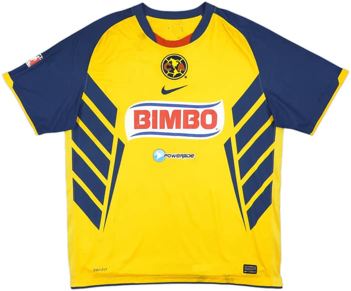 2010-11 Club America Home Shirt - 4/10 - (XL)