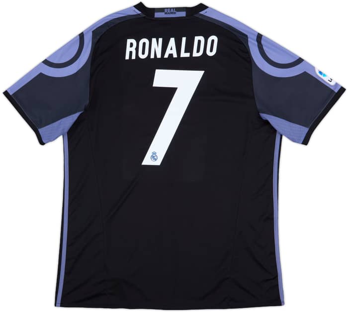 2016-17 Real Madrid Third Shirt Ronaldo #7 - 8/10 - (XL)