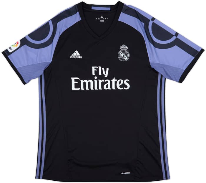 2016-17 Real Madrid Third Shirt Ronaldo #7 - 8/10 - (XL)