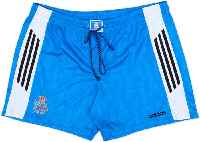 1997-98 Deportivo Home Shorts - 7/10 - (XL)