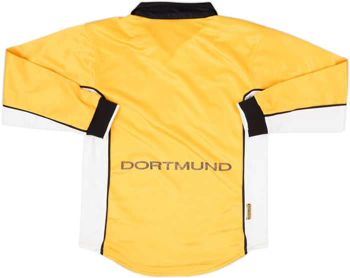 1998-00 Borussia Dortmund Home L/S Shirt - 7/10 - (L.Boys)