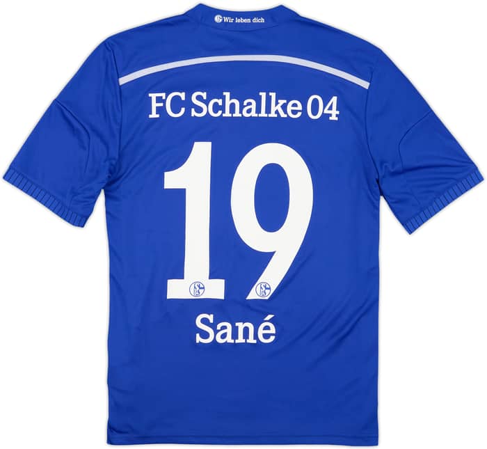 2014-16 Schalke Home Shirt Sane #19 - 9/10 - (XL.Boys)