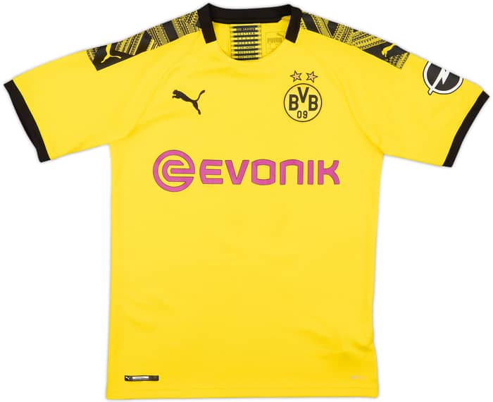 2019-20 Borussia Dortmund Home Shirt Haaland #17 - 8/10 - (S)