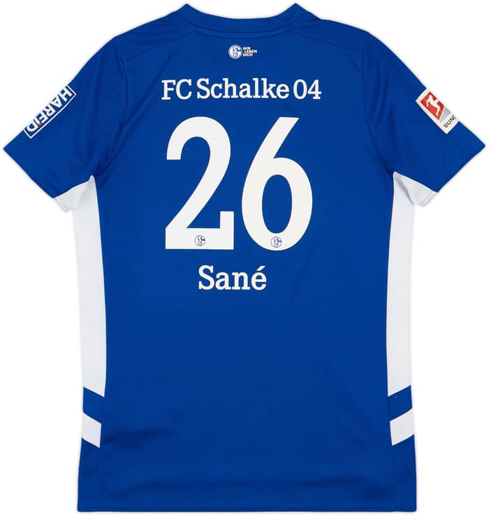 2021-22 Schalke Home Shirt Sane #26 - 7/10 - (XL.Boys)
