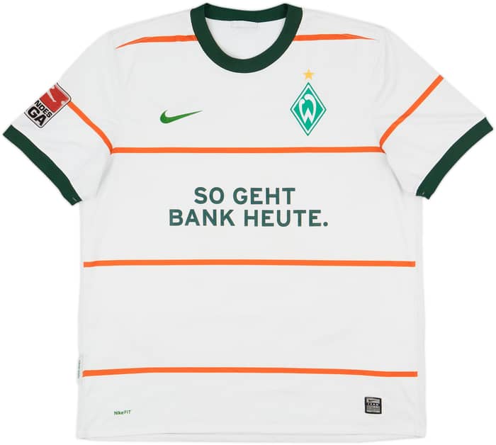 2009-10 Werder Bremen Away Shirt Pizarro #24 - 4/10 - (XL)