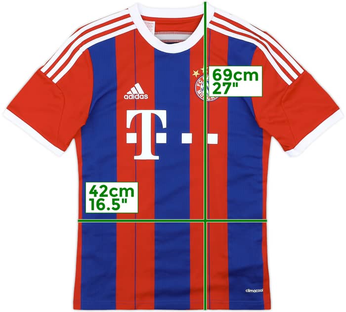 2014-15 Bayern Munich Home Shirt - 4/10 - (XL.Boys)