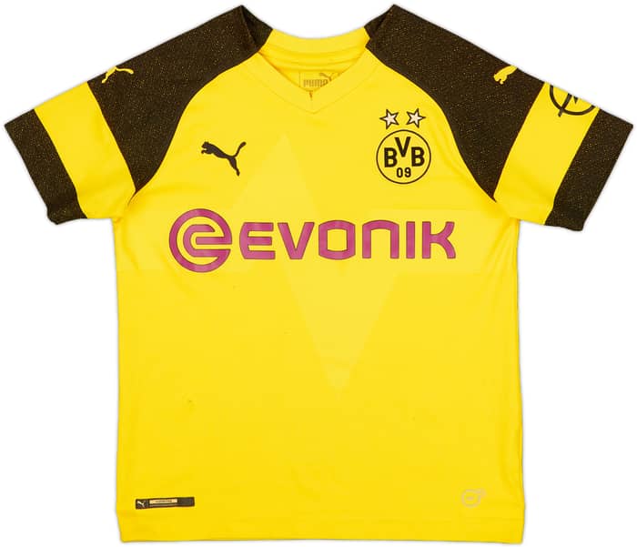 2018-19 Borussia Dortmund Home Shirt - 4/10 - (S.Boys)
