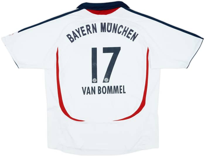 2006-07 Bayern Munich Away Shirt Van Bommel #17 - 7/10 - (XL.Boys)