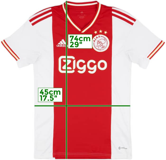 2022-23 Ajax Home Shirt - 8/10 - (S)