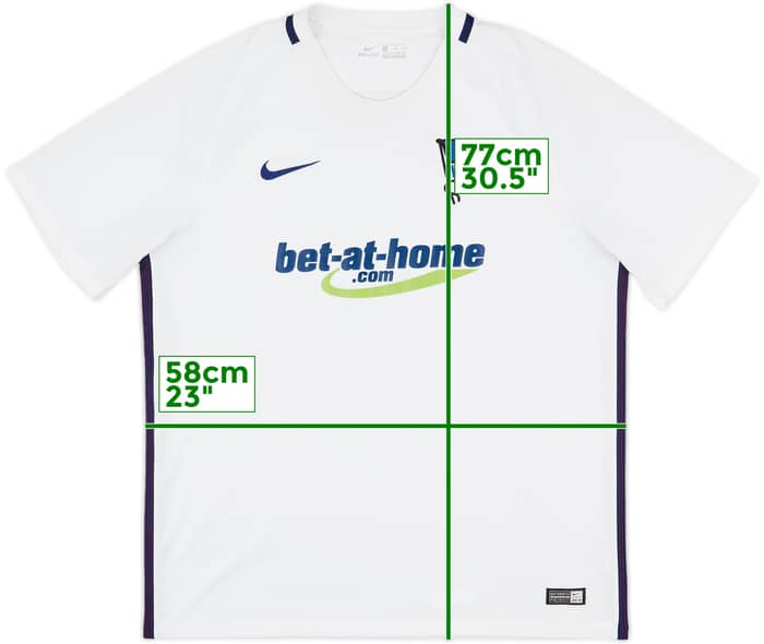 2016-17 Hertha Berlin Away Shirt - 7/10 - (XL)