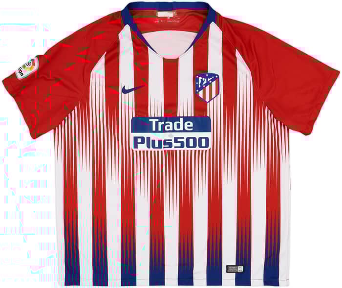 2018-19 Atletico Madrid Home Shirt - 8/10 - (XXL)