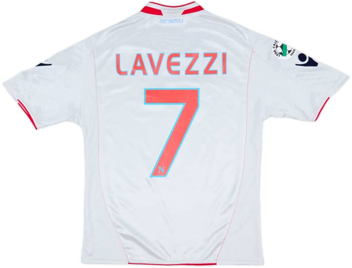 2009-10 Napoli Away Shirt Lavezzi #7 - 7/10 - (S)