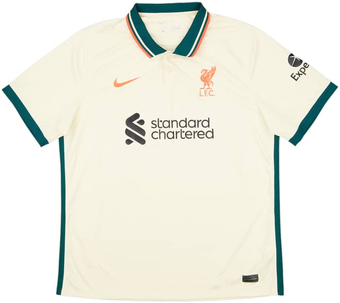 2021-22 Liverpool Away Shirt Mane #10 - 9/10 - (XL)
