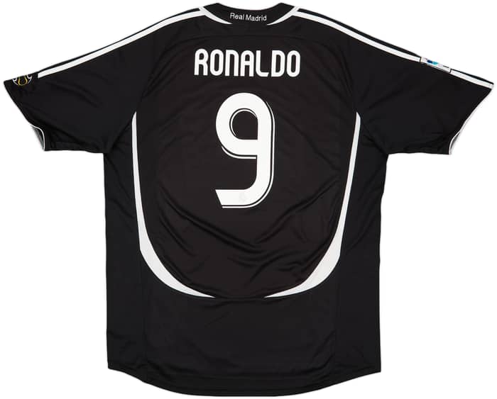 2006-07 Real Madrid Away Shirt Ronaldo #9 - 7/10 - (XL)
