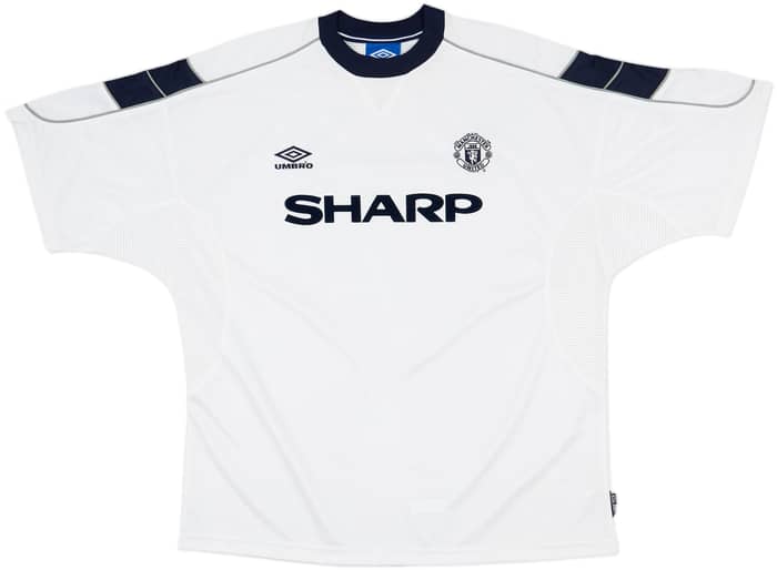 1999-00 Manchester United Third Shirt Beckham #7 - 9/10 - (XXL)