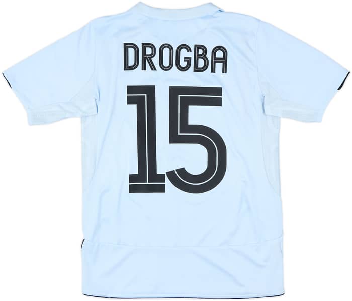 2005-06 Chelsea Away Shirt Drogba #15 - 6/10 - (S)