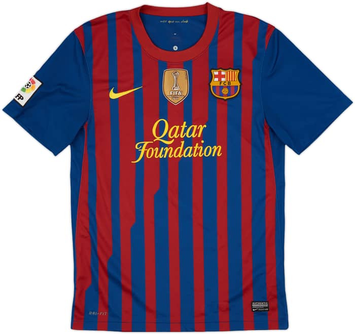 2011-12 Barcelona Home Shirt Messi #10 - 9/10 - (S)