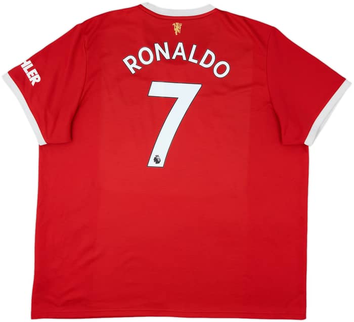 2021-22 Manchester United Home Shirt Ronaldo #7 - 7/10 - (3XL)