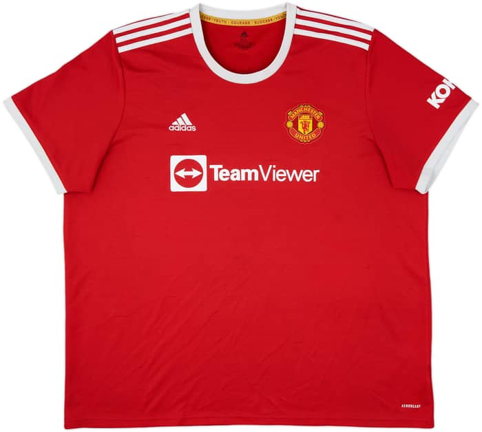 2021-22 Manchester United Home Shirt Ronaldo #7 - 7/10 - (3XL)