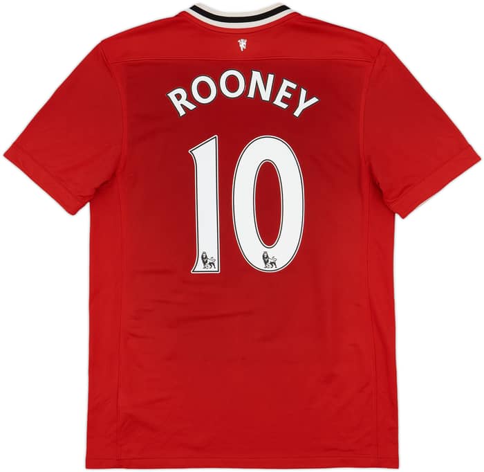 2011-12 Manchester United Home Shirt Rooney #10 - 4/10 - (M)