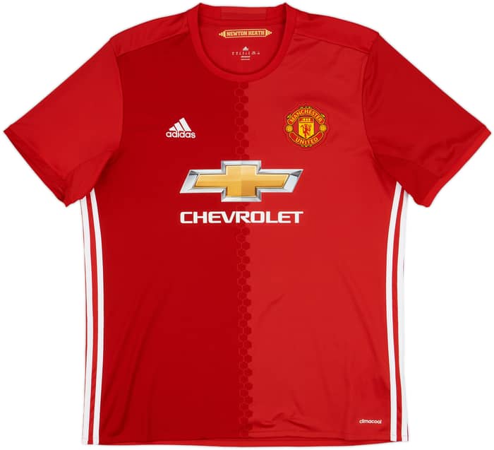 2016-17 Manchester United Home Shirt Rashford #19 - 8/10 - (XL)