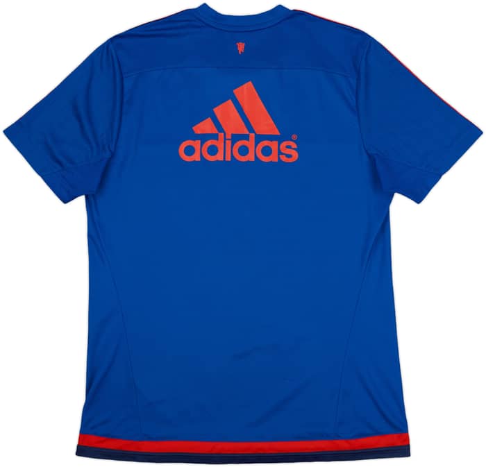 2015-16 Manchester United adizero Training Shirt - 8/10 - (L)
