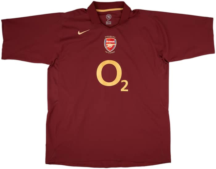 2005-06 Arsenal Home Shirt Henry #14 - 10/10 - (XXL)