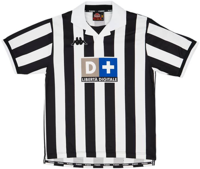 1998-99 Juventus Home Shirt Zidane #21 - 8/10 - (M)