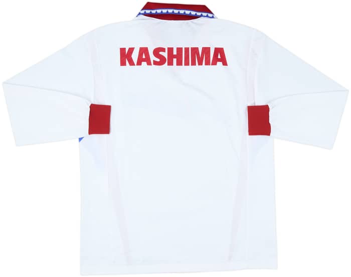 1992-93 Kashima Antlers Away L/S Shirt - 8/10 - (L)