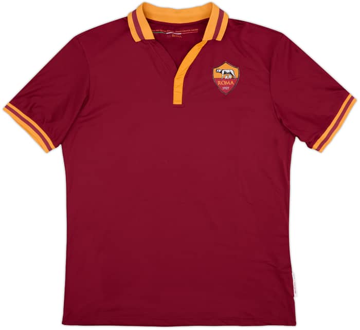 2013-14 Roma Home Shirt De Rossi #16 - 7/10 - (XXL)