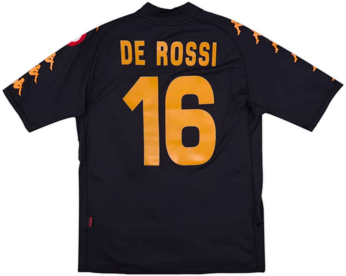 2008-09 Roma Third Shirt De Rossi #16 - 6/10 - (XL)