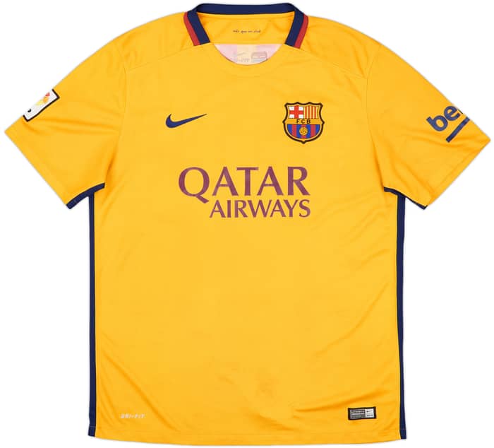 2015-16 Barcelona Away Shirt - 5/10 - (L)