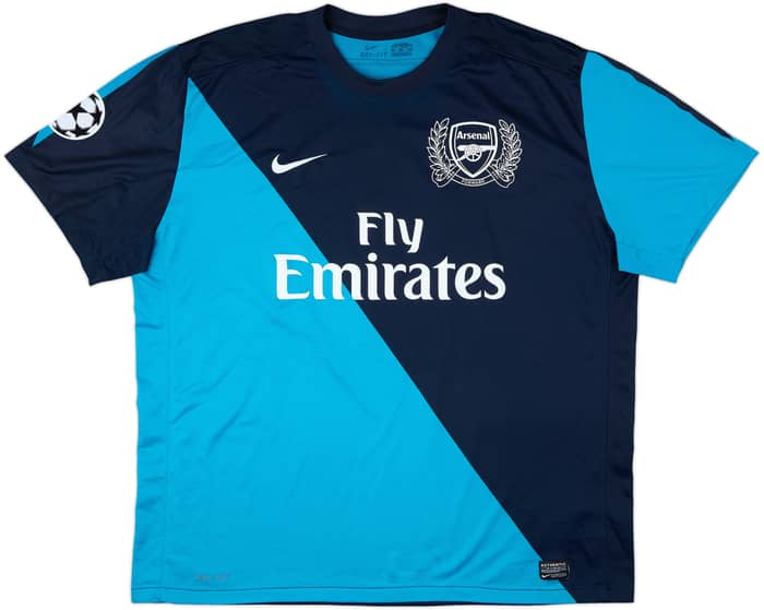 2011-12 Arsenal Away Shirt Arteta #8 - 7/10 - (XXL)
